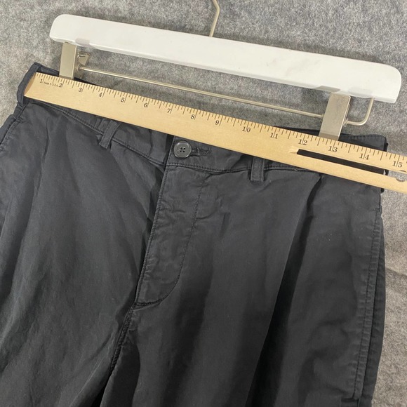 Billy Reid Trouser Pants Womens 4 Black High Rise Straight Leg - Picture 4 of 10